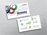 Photos of Amway Business Card Design