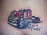 Trucking Tattoos Images