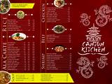 Images of Chinese Restaurant Menu With Pictures