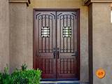 Rustic Double Entry Doors Photos