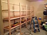 Build Storage Shelf Garage Photos