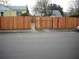 Wood Fence Sliding Gate Images