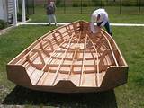 Plywood Boat Building Photos