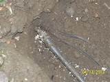 Pictures of Burying Electrical Wire
