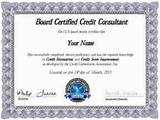 How To Become A Certified Credit Consultant Pictures