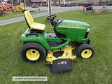 X585 4wd Garden Tractor Images