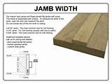 Photos of Wood Door Jamb Kit