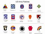 Army Unit Patches Photos