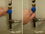 Pictures of Turning Off Gas Supply