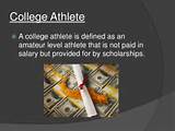 Photos of College Athletes Should Not Be Paid