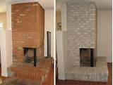 Photos of Fireplace Brick Paint
