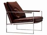 Leather And Stainless Steel Chair Images