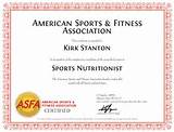 Sports Training Certification Online Pictures