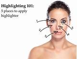 Pictures of How To Use Highlighter In Makeup