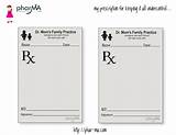 Doctor Prescription Pad Design Images
