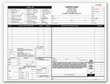 Hvac Service Order Invoice Forms Pictures