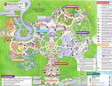 Walt Disney World Park Maps Pictures