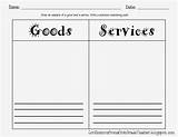 Goods And Services Worksheet Photos