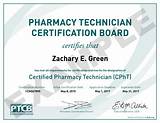 Photos of Pharmacy Technician Certification Board Ptcb Certified