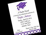 Images of Personalized College Graduation Party Invitations