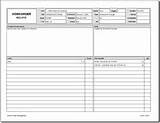 Auto Repair Shop Work Order Form Images