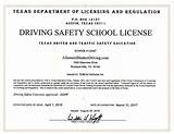 Pictures of Texas Department Of Licensing And Regulation Approved Driving Safety Course