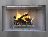 Outdoor Stainless Steel Fireplace Insert Images