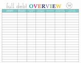 Photos of Credit Card Debt Payoff Spreadsheet