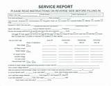 Hvac Service Report Images