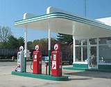 Old Service Station Gas Pumps Photos