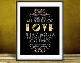 Photos of F Scott Fitzgerald Quote Poster
