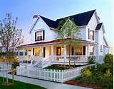 Front Yard White Picket Fence Photos