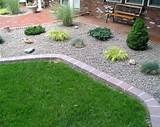 Front Yard Landscaping With River Rocks Photos