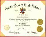 College Accredited Online High School Diploma Photos