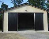 Pictures of Sliding Door Track Pole Barn