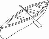 Row Boat Outline Pictures