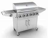 6 Burner Gas Grill Stainless Steel Photos