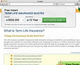 Life Insurance Website Pictures