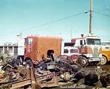 Semi Truck Salvage Yards Images