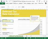 Income Tax Rate 2016 Calculator