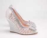 Wedge Shoes For Brides Photos