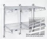 Photos of Wall Mount Wire Shelving Kits