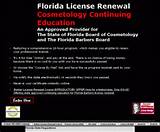 Florida Cosmetology License Pictures
