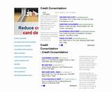 Credit Card Debt Consolidation Loan Bad Credit Images