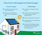 Pictures of Solar Power Advantages And Disadvantages