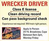 Photos of Driving Jobs With Class E License