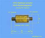 Pictures of Flashback Arrestor For Hho Gas