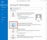 How To Auto Respond In Outlook Images