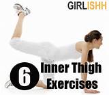 Inner Thigh Muscle Exercises Pictures