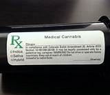 Photos of Medical Cannabis Labels